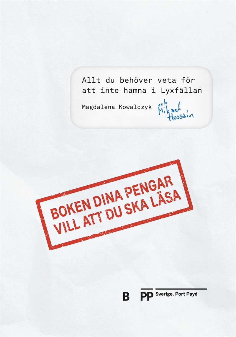 Boken dina pengar vill att du ska läsa