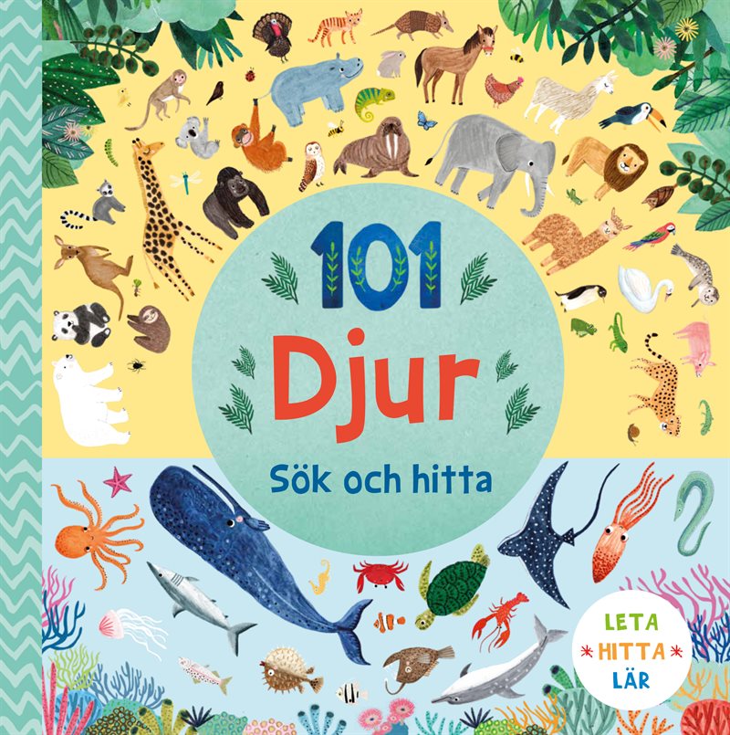 101 djur : sök och hitta