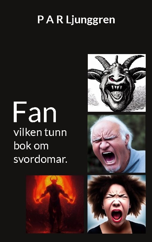 Fan : vilken tunn bok om svordomar.