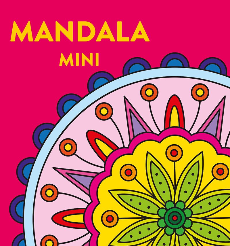 Mandala mini: cerise