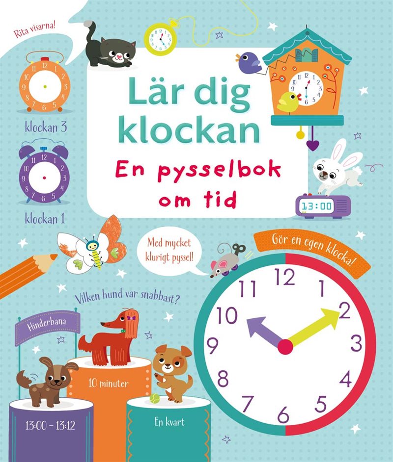 Lär dig klockan: en pysselbok om tid