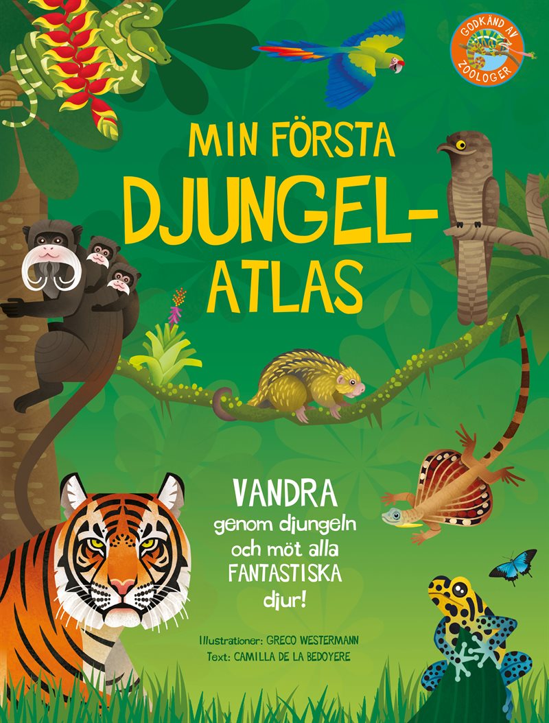 Min första djungelatlas : vandra genom djungeln