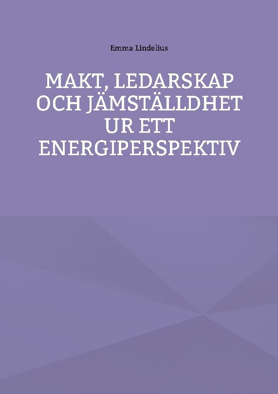 Makt, ledarskap och jämställdhet ur ett energiperspektiv