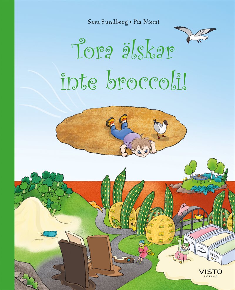 Tora älskar inte broccoli!