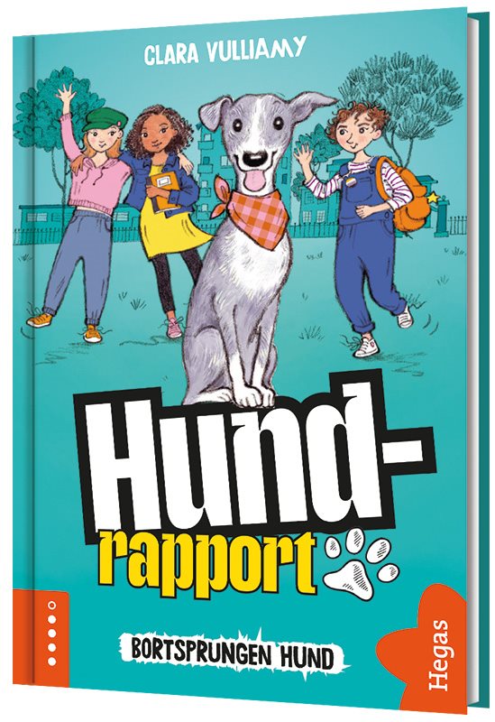 Bortsprungen hund