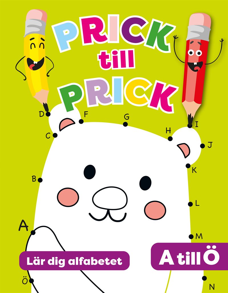 Prick till prick : Lär dig alfabetet