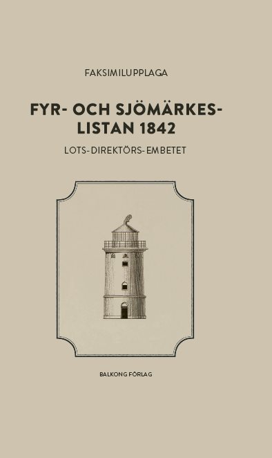 Fyr- och sjömärkeslistan 1842