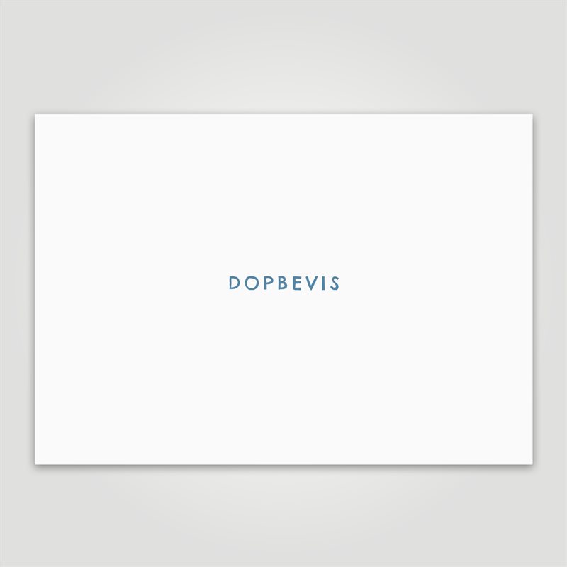 Kuvert : Dopbevis 10-pack