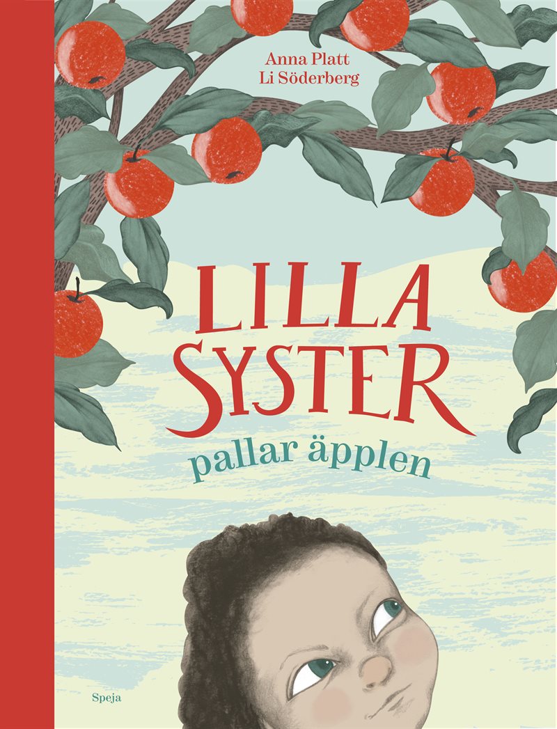 Lillasyster pallar äpplen