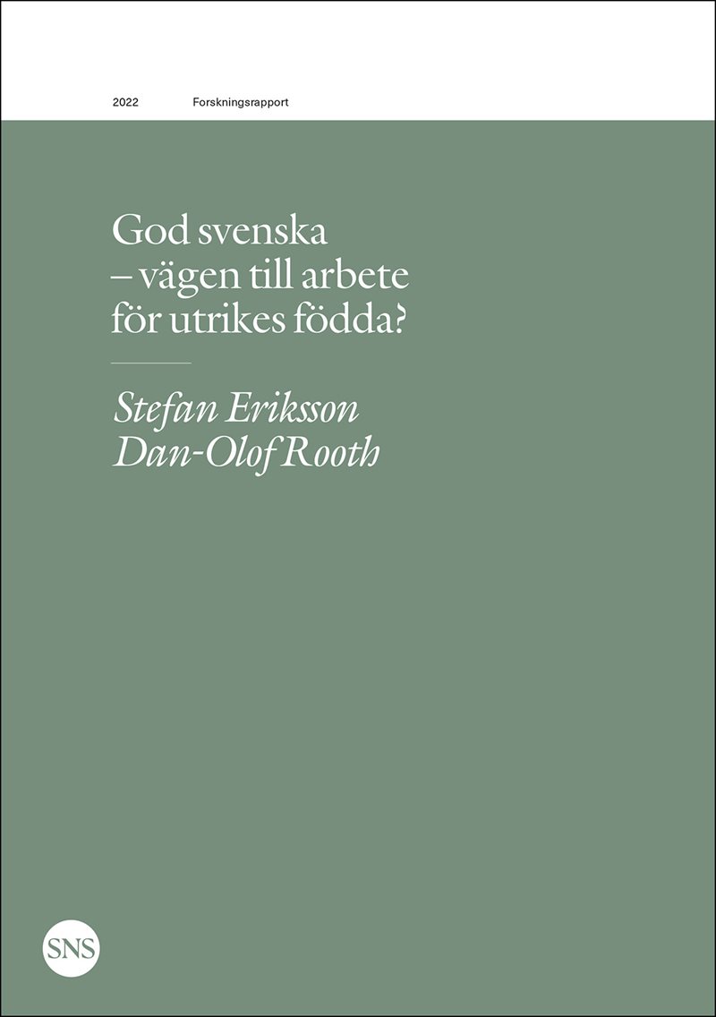 God svenska : vägen till arbete för utrikes födda?