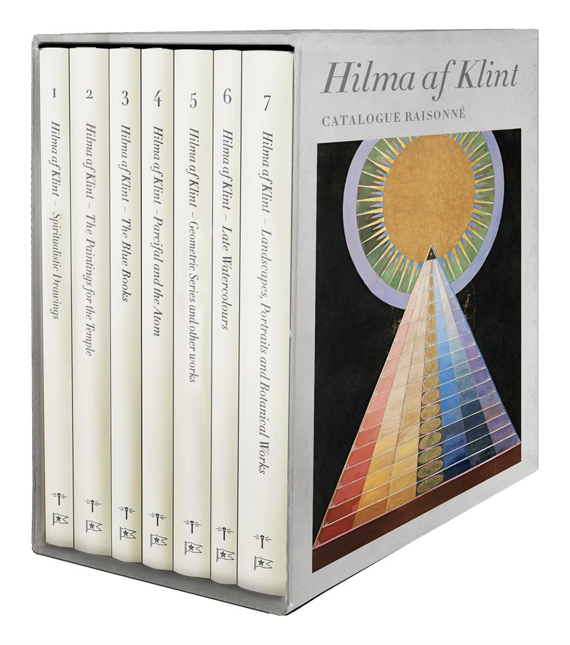 Hilma af Klint Catalogue Raisonné kassett (utan böcker)