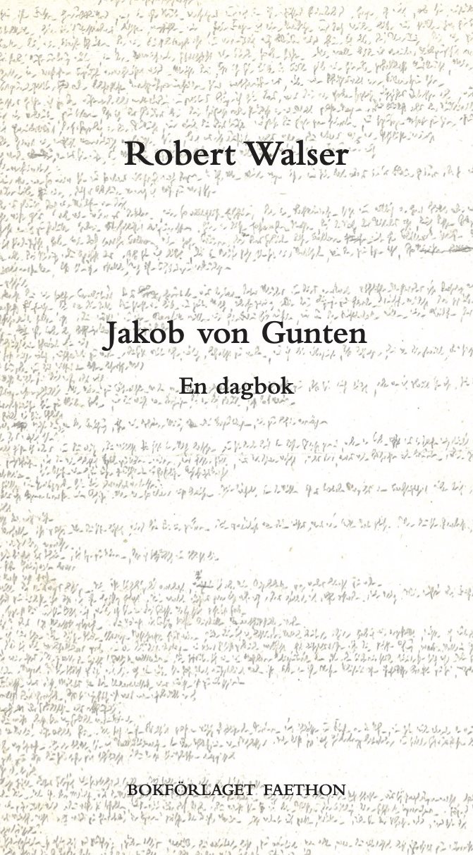 Jakob von Gunten : en dagbok