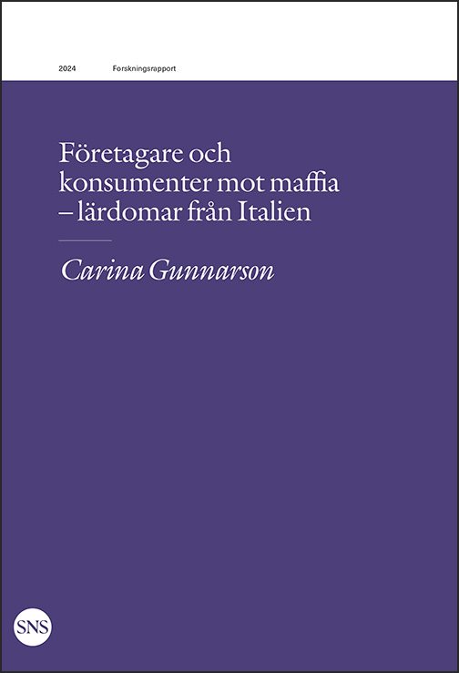 Företagare och konsumenter mot maffia: lärdomar från Italien