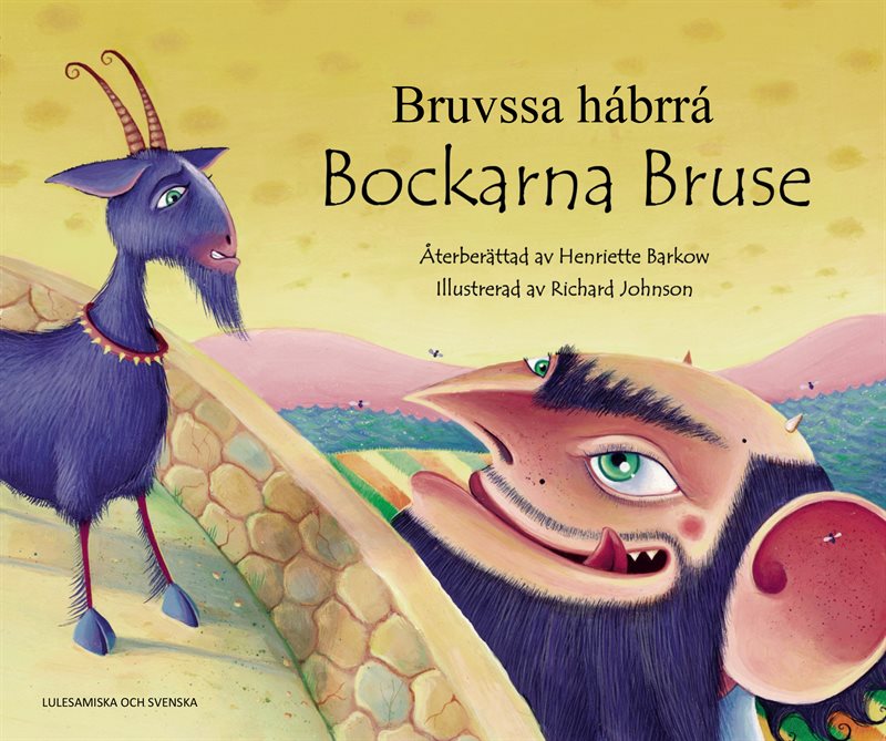 Bockarna Bruse (lulesamiska och svenska)