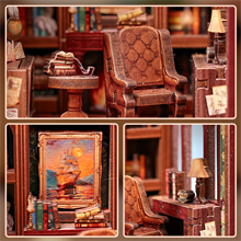 Mini Book Nook: Gentlemans Lounge
