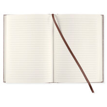 Notebook A5 Ruled Brown oak