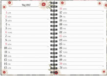Life Planner Floral 2027