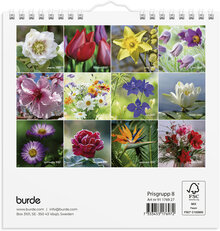 Väggkalender 2027 Blommor