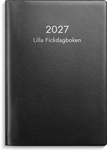 Lilla Fickdagboken 2027 svart plast