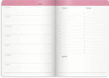 Week Planner undated pink