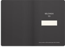 Notebook  Deluxe A6 black