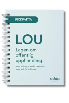 Fickfakta LOU - lagen om offentlig upphandling