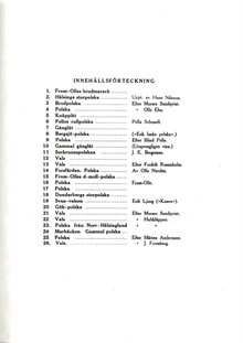 Spelmanslåtar från Hälsingland Ny